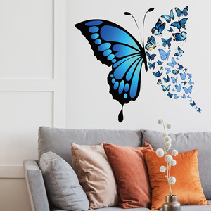 <span class=keywords><strong>Stickers</strong></span> <span class=keywords><strong>muraux</strong></span> en PVC Papillon Bleu pour <span class=keywords><strong>Chambre</strong></span> de <span class=keywords><strong>Fille</strong></span> et Salon – Décoration Murale pour <span class=keywords><strong>Chambre</strong></span> de <span class=keywords><strong>Fille</strong></span> - Product Image 3