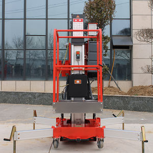 रोटेशन 345 डिग्री बूम के साथ स्व-चालित वाणिज्यिक स्टील ऊर्ध्वाधर लिफ्ट - Product Image 6