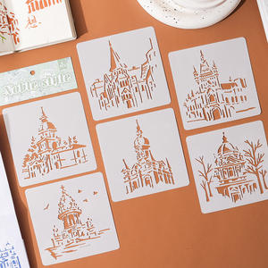 Modèle d'art d'affiche manuscrite Conception creuse à jet d'encre pour <span class=keywords><strong>peinture</strong></span> au pastel à l'<span class=keywords><strong>huile</strong></span> - Product Image 1