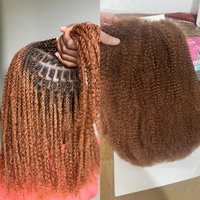 Extensions de cheveux afro crépus doux de haute qualité, 100 % fibres premium, pour créer différentes coiffures, mini tresses.