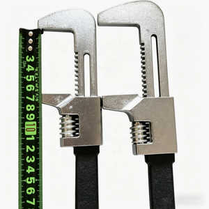Llave Tipo F Multifuncional, Llave Ajustable de Ángulo Recto, Llave Plana Delgada para Fontanería, Gran Abertura para Tuercas Hexagonales - Product Image 2