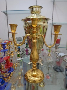 Candelabro decorativo para mesa de boda, soporte de Metal y acrílico - Product Image 2