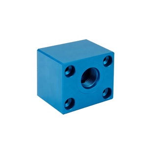 Distributor katup suspensi udara aluminium Aloi, suku cadang mobil aluminium Universal Distributor katup Solenoid Blok 8 sudut - Product Image 5