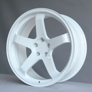 ล้อปลอมแปลงแบบสปอร์ต GT & GTR 17 18 19 20นิ้วสำหรับประเภท <span class=keywords><strong>R</strong></span> WRX S2000 supra สีขาว5X114.3 5X120ขอบล้อ - Product Image 1