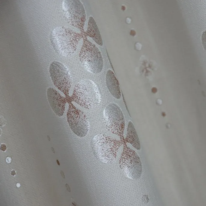 Approvisionnement d'usine Occultant Jacquard de polyester de tapisserie d'ameublement rideau en coton tissus