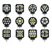 Phare LED ovale pour véhicule tout-terrain, camion semi-remorque, conteneur, éclairage de travail auxiliaire