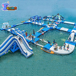 Tùy biến Aqua công viên sân chơi nước trở ngại khóa học <span class=keywords><strong>Inflatable</strong></span> công viên nước trở ngại unisex nổi nước trở ngại - Product Image 5