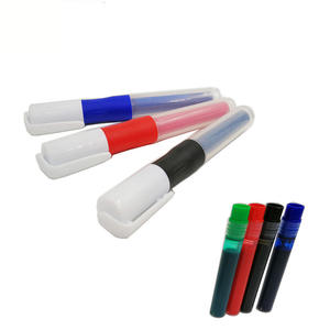 Marcadores de Borrado en Seco Personalizados para Oficina, Amplia Selección de Marcadores para Pizarra Blanca de Uso Escolar en Tinta Negra y Roja, Material Plástico - Product Image 2