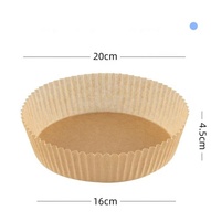 Doublure en papier parchemin jetable résistant à l'huile pour friteuse à Air domestique