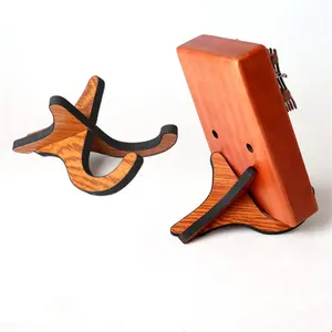 Rifornimento della fabbrica di prezzi all'ingrosso kalimba accessori per strumenti di legno del basamento pieghevole del basamento acustico