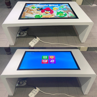 Table intelligente de 43 pouces Android pour enfants avec écran tactile interactif étanche, table de jeux LCD
