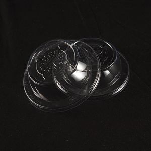 Disposable Manufacturer Logo Custom <b>Clear</b> Ice Cream Boba <b>Container</b> Wholesale PET Plastic Dessert Cup with Lid - Product Image 3