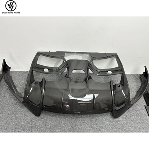 Piezas de Auto Estilo OEM, Fibra de Carbono Seca, Tejido Twill Brillante, para Kit de Parachoques Purosangue, Alerón Delantero, Difusor Trasero - Product Image 5