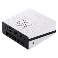 CHUWI MiniPC Ubox AMD Ryzen 5 6600H 16GB DDR5 512GB SSD for Home Office Computer Small Mini Desktop Space-Saving