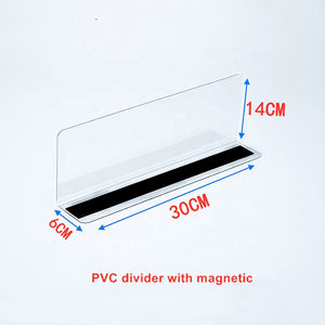 Hookei Magnetischer Regalteiler für Schränke, Schneller Versand, Acryl-Getränkeorganizer, Direktvertrieb, Apothekenregal-Präsentationsschieber - Product Image 1