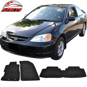 พรมปูพื้นสำหรับรถยนต์ฮอนด้า ซีวิค 01-05 พรมปูพื้นด้านหน้าและด้านหลัง - Product Image 1