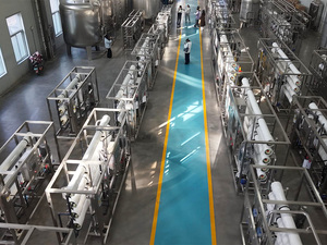 Système d'osmose inverse industriel 1000 LPH, station de traitement de l'eau avec contrôle PLC - Product Image 6
