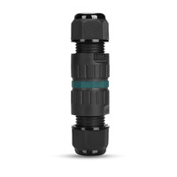 Boîtier de jonction en nylon étanche IP68 à connexion rapide sans vis EW-P25-5P 5 broches 24A 400V pour systèmes solaires et décoration de bâtiments