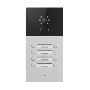 8 квартир 8 кнопок видеодомофона наружный блок с поддержкой приложения дистанционное управление домофоном с камерой