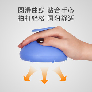 Appareil personnalisable pour la maison, pour tapoter le dos et éliminer les mucosités chez les personnes âgées ; masseur à tambour en silicone pour nourrissons et jeunes enfants - Product Image 5