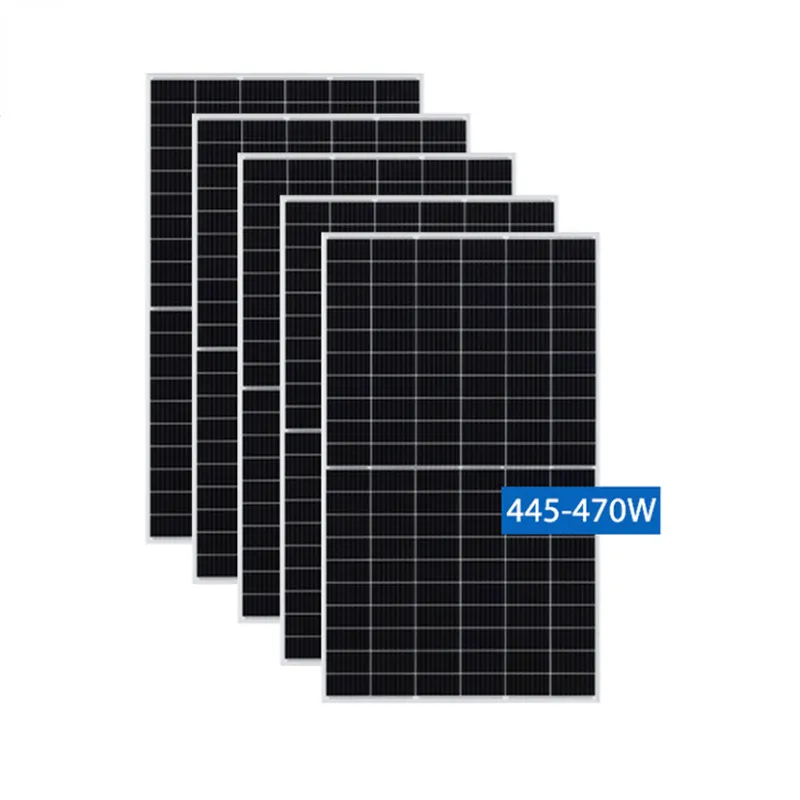 Enkele Zonnepaneel 24V 48V Ja Solar 450W 455W Monokristallijne Zonnepanelen Pv Modules