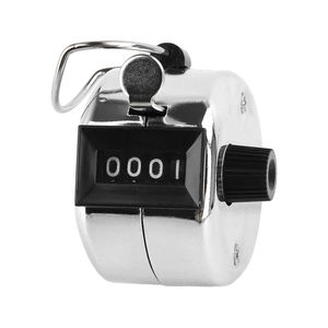 Contador digital manual de 1 pieza al por mayor, contador de golf de 4 dígitos, mini contador mecánico de mano para entrenamiento - Product Image 1