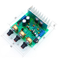Kit DIY d'amplificateur stéréo Hi-Fi 2 canaux 2.0 18W*2 TDA2030A, carte d'amplificateur 2 canaux
