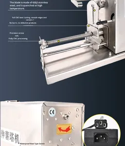 New Automatic Manual Spiral Potato Twister Machine Factory Supply Semi-Automatic Fruit Vegetable Holder for <strong>Bakery</strong> <strong>Chips</strong> - Product Image 5