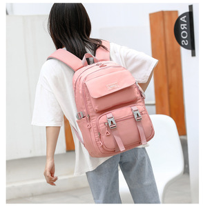 Good Quality <b>Backpack</b> Large Capacity School Bag Middle School Students Reduce Burden <b>Backpack</b> for Girls - Product Image 4