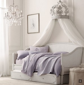 Divano <span class=keywords><strong>Letto</strong></span> Francese Retrò Intagliato, <span class=keywords><strong>Letto</strong></span> <span class=keywords><strong>Singolo</strong></span> Multifunzionale per Bambini e Bambine, Estensibile con Contenitore, <span class=keywords><strong>Letto</strong></span> a Doppio Uso - Product Image 3