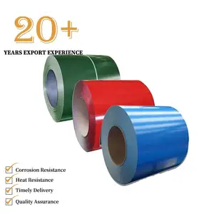 بكرات معدنية مطلية مسبقاً من الألومنيوم ضمان الجودة 5003 5005 H14 H24 PE/PVDF بكرة ألمنيوم مطلية ملونة