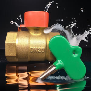 Livraison rapide, factures disponibles - Robinet à bille en forme de croix à double antivol, chauffant, facile à utiliser, gain de temps avec verrouillage croisé - Product Image 4