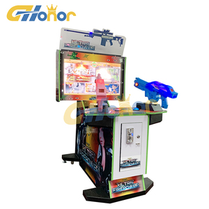 G-Honor GH-K002 Kids <span class=keywords><strong>Paradise</strong></span> <span class=keywords><strong>Lost</strong></span>, Máquina de Videojuegos Arcade Operada con Monedas, Realidad Virtual, Juego de Disparos para 2 Jugadores - Product Image 6