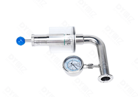 Vanne d'étanchéité d'eau automatique en acier inoxydable 304 pour réservoir de Fermentation de bière vanne d'échappement de réduction de pression sanitaire papillon