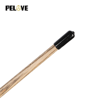 Pelove – Queue de billard professionnelle légère et artisanale de haute qualité, 145 mm, en bois de frêne, avec pointe de 10,5 mm