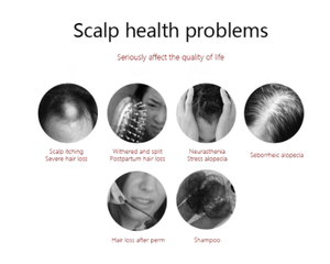 Appareil de repousse des cheveux à diode 650 nm, analyse professionnelle des follicules pileux, masseur du cuir chevelu et dispositif de croissance des cheveux - Product Image 6