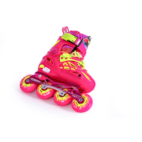 EACHkids, best-seller, patins à roulettes professionnels pour enfants, patins à roulettes à lumières clignotantes, en alliage d'aluminium, pour enfants