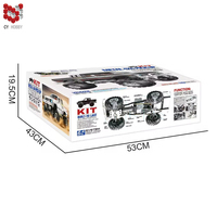 Camioneta RC 4x4 a Escala 1/10, 2.4G, Edición Kit de Juguete para Niños