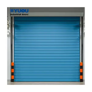 Colorful And Strong Roller Shutter Durable Vertical Roll Down Hurricane Shutters Roll Up Garage Doors