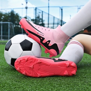 Scarpe da Calcio Unisex con Tacchetti Lunghi per Adulti e Giovani, Scarpe da Allenamento per Terreni Sintetici con Tomaia in PVC e Suola in TPU - Product Image 2