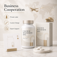 Complément Minéral Vitamine D3 Calcium Fer Zinc Sélénium Capsules Haute Puissance Immunité 100 gélules 1,2g OEM