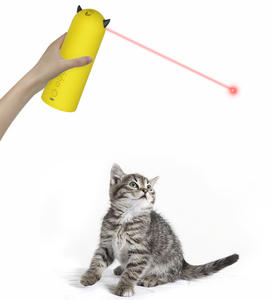 Giocattolo Interattivo Automatico Moderno per Cani e Gatti con LED Laser, Accessorio Elettronico Portatile in ABS - Product Image 1