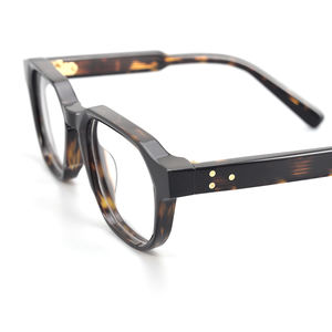 Montura de gafas ópticas de acetato cuadradas, gran oferta - Product Image 5