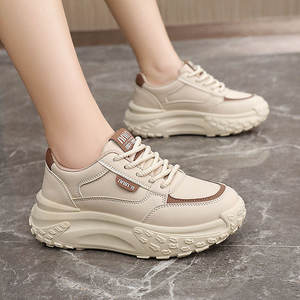 Zapatos Casuales de Mujer, Primavera-Verano-Otoño 2026, Transpirables, Suaves, con Cordones, Estilo Walking, que Aumentan la Altura - Product Image 3