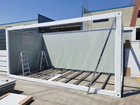 Maison conteneur démontable à assemblage rapide CGCH, bâtiment modulaire préfabriqué réutilisable pour bureau de chantier et hébergement temporaire