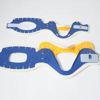 Attelle de soutien cervicaux orthopédique réglable YR-107-1 quatre-en-un légère pour traction et étirement de la colonne vertébrale
