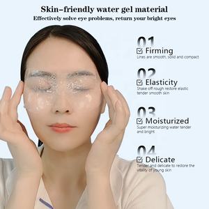 Mascarilla de Ojos de Gel personalizada, Gel de encaje <span class=keywords><strong>blanco</strong></span>, hoja de cuidado de los ojos, mascarilla blanqueadora hidratante, <span class=keywords><strong>hidrogel</strong></span> de encaje, colágeno, cuidado de la piel, mascarilla de Ojos de encaje - Product Image 2
