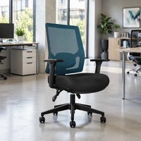 Chaise de bureau ergonomique pivotante en maille avec dossier réglable pour ordinateur, vente en gros