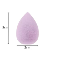 Éponge de maquillage créative et personnalisable, mignonne et douce, avec logo personnalisé, mini éponges de maquillage colorées avec étui