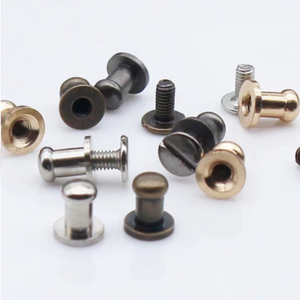 Commercio all'ingrosso decorativo in ottone massiccio metallo l'installazione vite a testa di nuovo il tasto <span class=keywords><strong>borchie</strong></span> <span class=keywords><strong>per</strong></span> il sacchetto di cuoio - Product Image 4